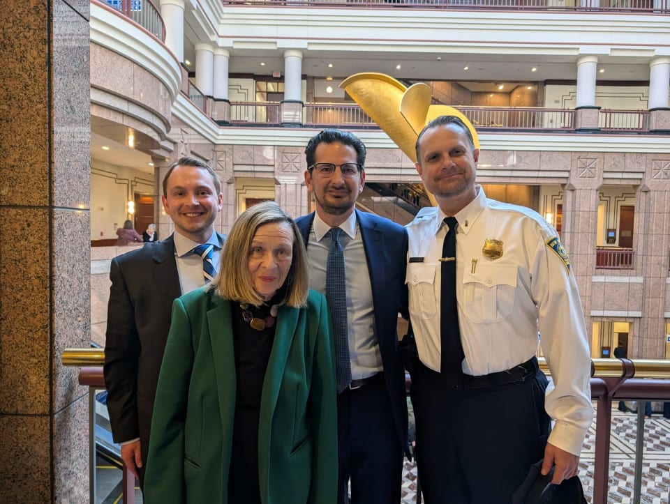 Leland Moore at a community event in the 97th District, 2026